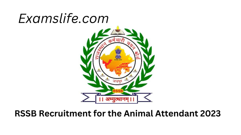 RSSB Recruitment for the Animal Attendant 2023